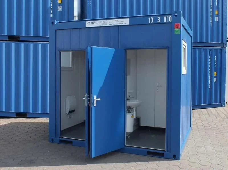 10‘ Damen / Herren-WC-Container